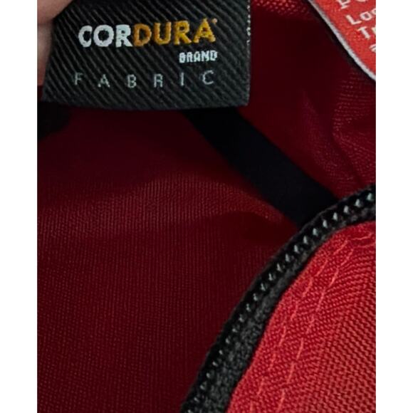 Manhattan Portage Chrystie Backpack Red Cordura Brand Fabric main image 5